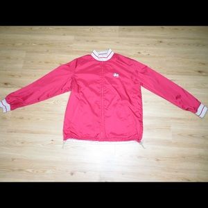 Large reversible Stussy windbreaker.